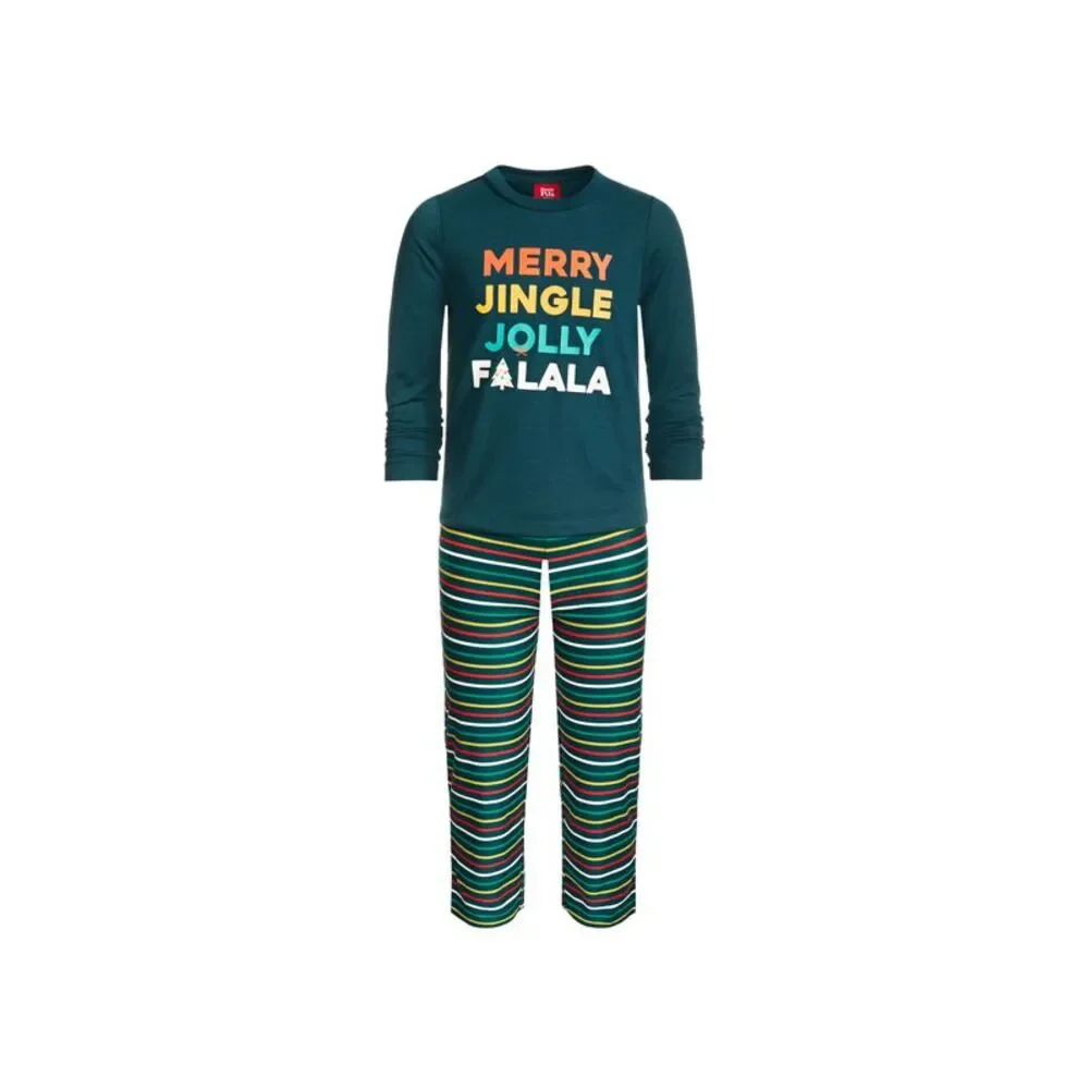 Family PJs Matching Kids Merry Jingle Mix It Family Pajama Set